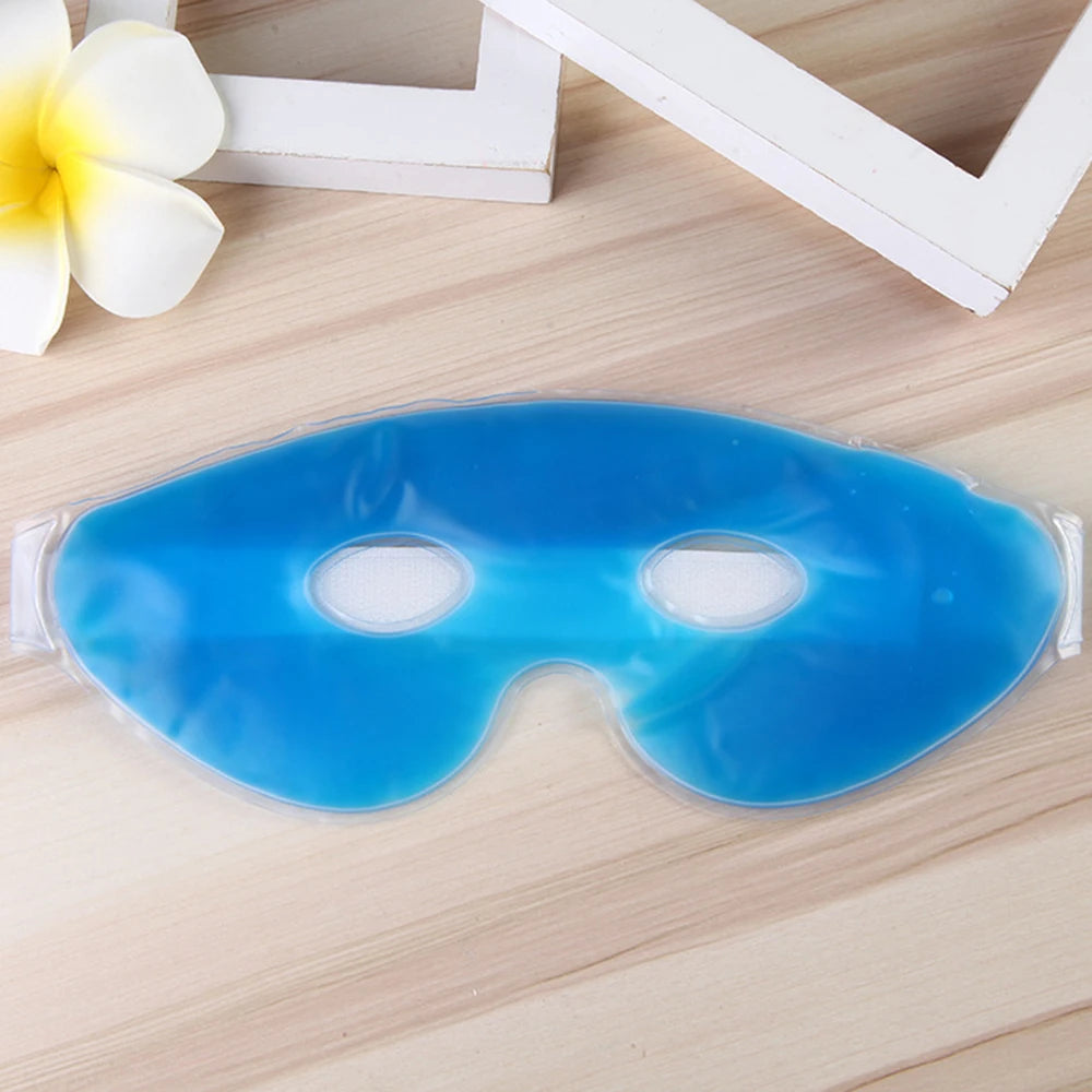 Cooling Ice Gel Eye Mask for Fatigue Relief! Remove Dark Circles and De-Puff Eye Bags