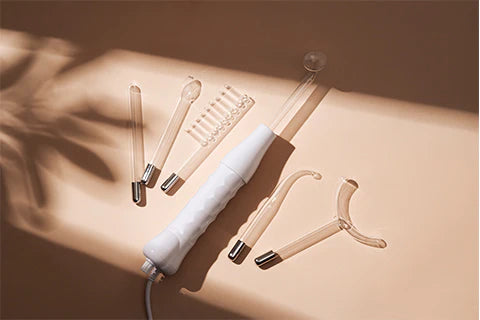 High Frequency Skin Therapy Wand Machine Portable Handheld for Acne Massage Hair Growth Skin Rejuvenation Tightening Wrinkle Reducing Tool